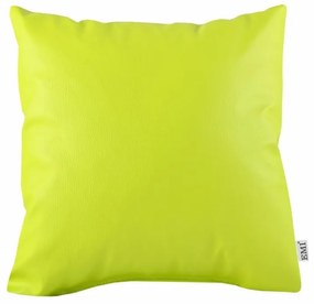 Vankúš limetkový ekokoža EMI, Vankúš 45x45 cm