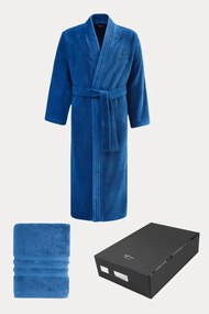 Soft Cotton Luxusný pánsky župan SMART s uterákom 50x100 cm v darčekovom balení
