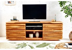 TV-skrinka 39737 150cm Relief Drevo Acacia - PRODUKT JE SKLADOM U NÁS - 1Ks  - Komfort-nábytok