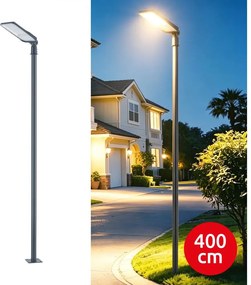 BRILAGI-LED Vonkajšie svietidlo so stĺpom a 4 m káblom URBANLIGHT LED/200W/230V antracit IP65
