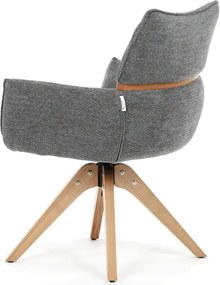 Jedálenská stolička sivá DCH-D1348 GREY2