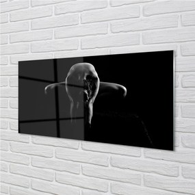 Nástenný panel  Žena čiernej a bielej 120x60 cm