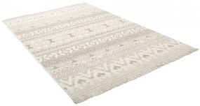 Koberec Tempo Natural-F Poncho Etno svetlosivý