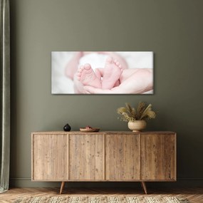 Obraz detských nožičiek (120x50 cm)