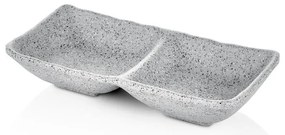 KULSAN MELAMÍNOVÁ GRANITOVÁ MISKA 17,5 CM SIVÁ