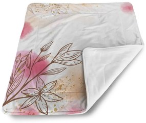Sablio Deka pre bábätko Jarný akvarel - 90x120 cm