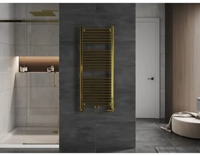 Mexen Mars, vykurovacie teleso 1200x500 mm, 417 W, zlatá lesklá, W110-1200-500-00-50