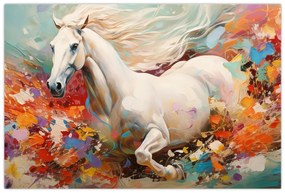 Obraz - Maľba koňa (90x60 cm)