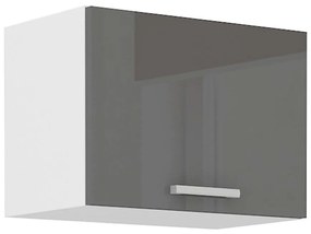 Skrinka do kuchyne SONIA šedý lesk 50OK-40