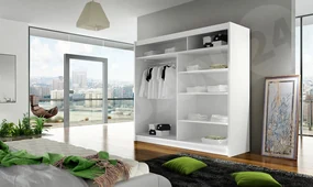 Skriňa London IV, Farby: sonoma, Osvetlenie: osvetlenie LED RGB - farebné