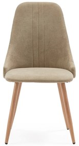 Svetlo zelené jedálenské stoličky v súprave 4 ks Seul – Marckeric