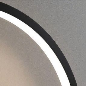 Toolight Toolight, LED nástenné svietidlo 40cm, 4000K, 17W, APP1386-CW, čierna matná, OSW-00910