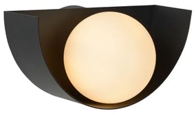 Lucide 45201/01/30 - Nástenné svietidlo BENNI 1xG9/28W/230V čierna