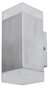 LED Vonkajšie nástenné svietidlo 2xLED/4W/230V IP44