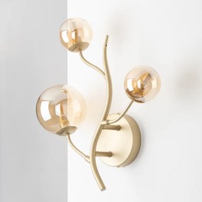 Brilagi - LED Nástenné svietidlo MISTEL 3xG9/3W/230V zlatá