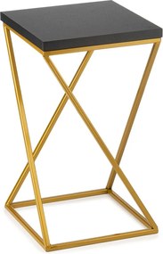 STOJAN NA KVETINÁČ LOFT7 40X24X24 CM ZLATÁ/ČIERNA