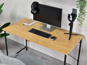PC stolík Almasa A1 (dub + čierna). Vlastná spoľahlivá doprava až k Vám domov. 1109723