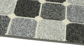 Oriental Weavers, Kusový koberec Portland 172/RT4K, 67x120, šedá, chodba / predsieň