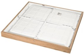 Brilagi - LED kúpeľňové svietidlo WOODY FRAME LED/50W/230V 60x60 cm IP44 dub