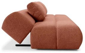 Rozkladacia trojmiestná pohovka FANO hnedá