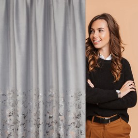 ZATEMŇOVSCÍ ZÁVES NA PÁSKE MARIELA 140X270 CM VZOROVANÁ