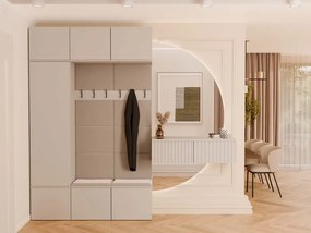 Předsíňová stěna Haga II 150 cm kašmír