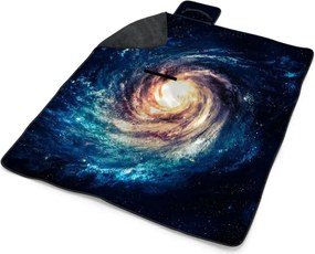 Sablio Plážová deka Svetelná špirála: 200x140 cm