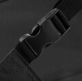 Turistická skladacia stolička VENTO 38 cm, čierna