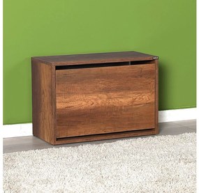 Skrinka na topánky OSLO 42x60 cm hnedá