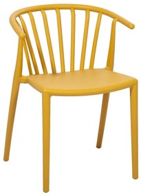 Žltá záhradná stolička Bonami Essentials Capri