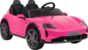 Ramiz Porsche Taycan Turbo S vozidlo Ružová
