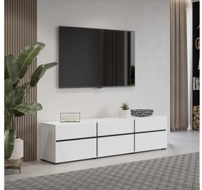 TV stolík/skrinka Crossroad Typ 41 (biela). Vlastná spoľahlivá doprava až k Vám domov. 1108254