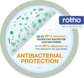 2. akosť - Sada 3ks organizérov do chladničky, ROTHO LOFT FRIDGE, antibakteriálna 5l+3l+1,5l