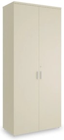 Vysoká skriňa SimpleOffice 80 x 40 x 180 cm, breza