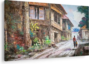 Obraz Filipínske dediny, Ázia (90x60 cm)