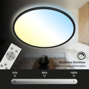Brilo - LED Stmievateľné stropné svietidlo SLIM LED/31W/230V 2700-6500K + DO