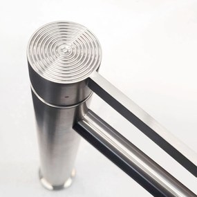 Rea Foster, vysoká umývadlová batéria h-285, brúsená oceľ, REA-B6324