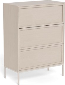 XXXLutz KOMODA, sivá, 80/110/40 cm MID.YOU - Komody - 001749099603