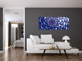 Obraz štruktúry lietajúceho balóna (120x50 cm)