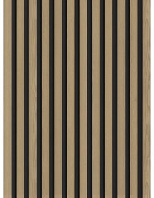 Mexen Lam-B, akustické stenové lamely 275 × 30 cm, HDF doska 4 mm, technická dyha, dub ušľachtilý, S100-275307-3015-004