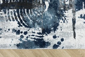 Koberec Argent 15105 U11 modrý / sivý