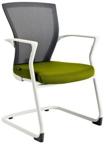 bestuhl Konferenčná rokovacia stolička MERENS WHITE MEETING zelená