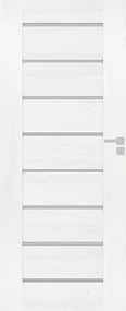 DRE Perma interiérové dvere premium ľavé 70 cm borovica biela PERMABB70L