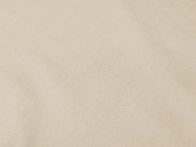 Biante Štvorcový podsedák z imitácie brúsenej kože Alcantara ALC-007 Krémověo béžový - 38x38x3 cm