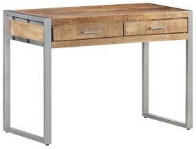 Stôl 108x50x75 cm surové mangové drevo 323491