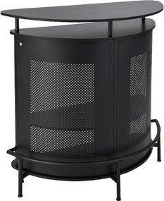 Polkruhový barový pult