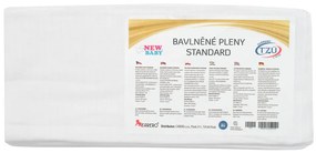 Bavlnené plienky NEW BABY 80x80 cm STANDARD 10 ks