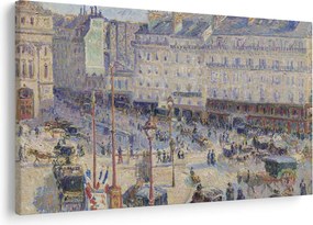 Obraz - Camille Pissarro, The Place du Havre, reprodukcia (90x60 cm)