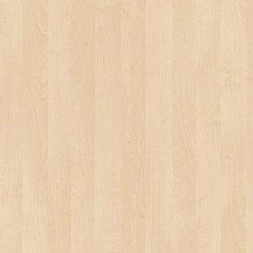 Kovová zásuvková kartotéka PRIMO s drevenými čelami A4, 4 zásuvky, biela/breza