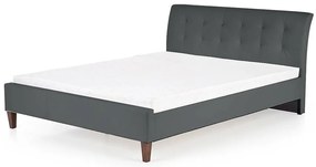 Posteľ Samara 2 160 sivá/orech